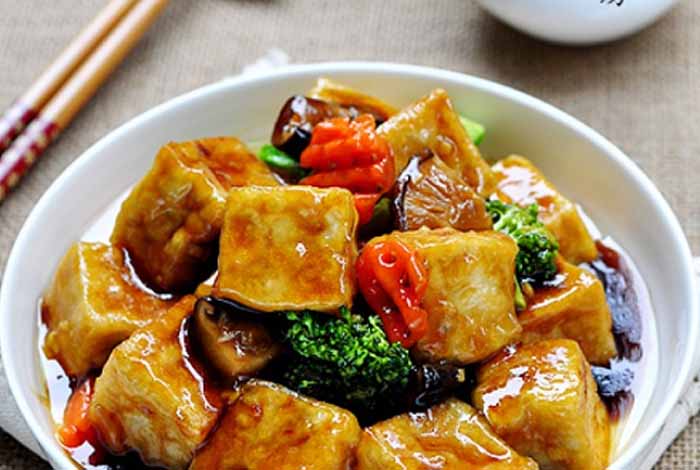 焦溜豆腐