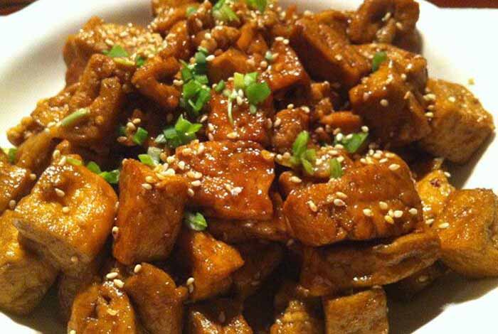 可乐豆腐