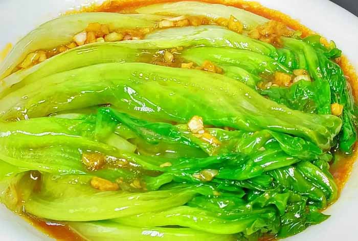 蒜蓉耗油生菜