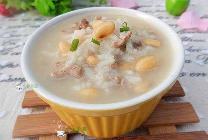 黄豆瘦肉粥