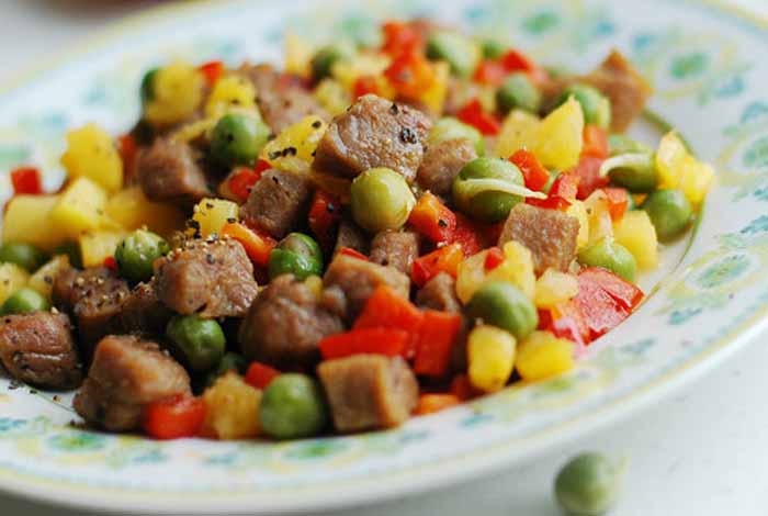 缤纷牛肉粒
